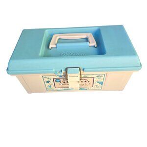 Wilton Vtg Cake Decorating Tool Caddy – Tool Case # 2109-859 Included 70 Pcs